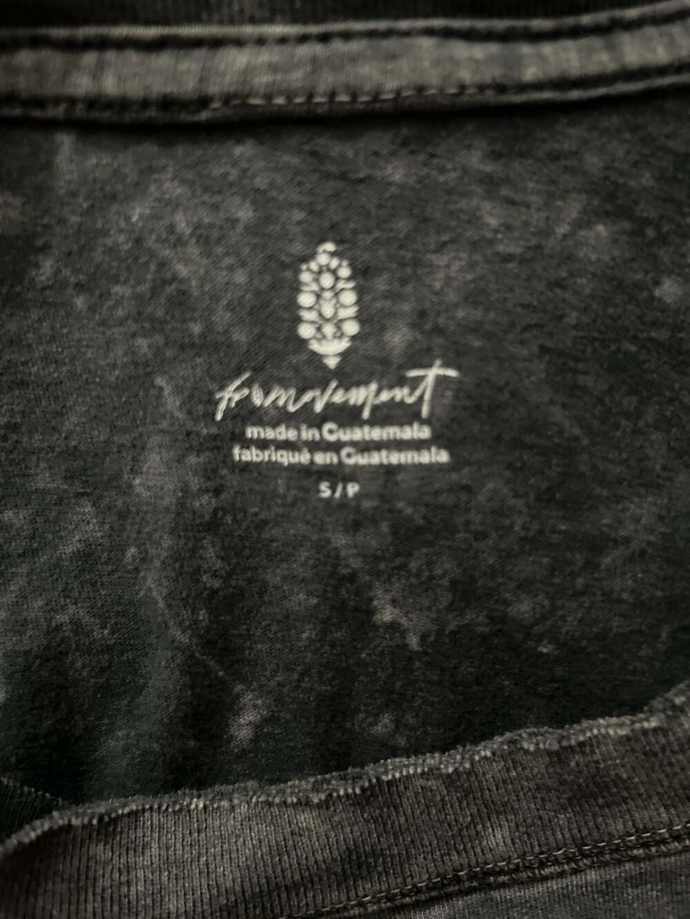FP Movement Acid Wash Graphic High-Low Tee Size Small - Picture 4 of 4